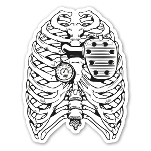 肋骨エンジンのヤバいスステッカー